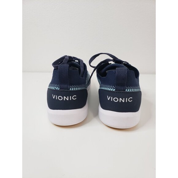 Vionic Women's Sky Lenora Lace up Sneaker in Navy Blue -‎ Size 7 - Picture 5 of 10